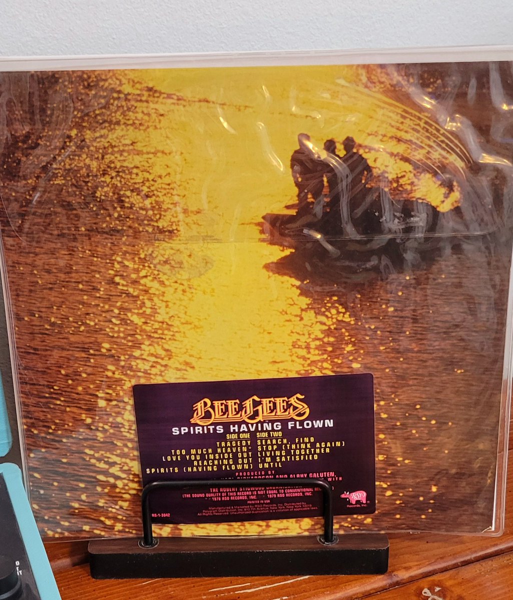 bgscucumbercas1's tweet photo. What are you playing today?
#BeeGees #SpiritsHavingFlown #Vinyl #VinylCollector #NowPlaying
Hear full album here ==> https://t.co/PozFDgEANX https://t.co/1jMfgVtnpf