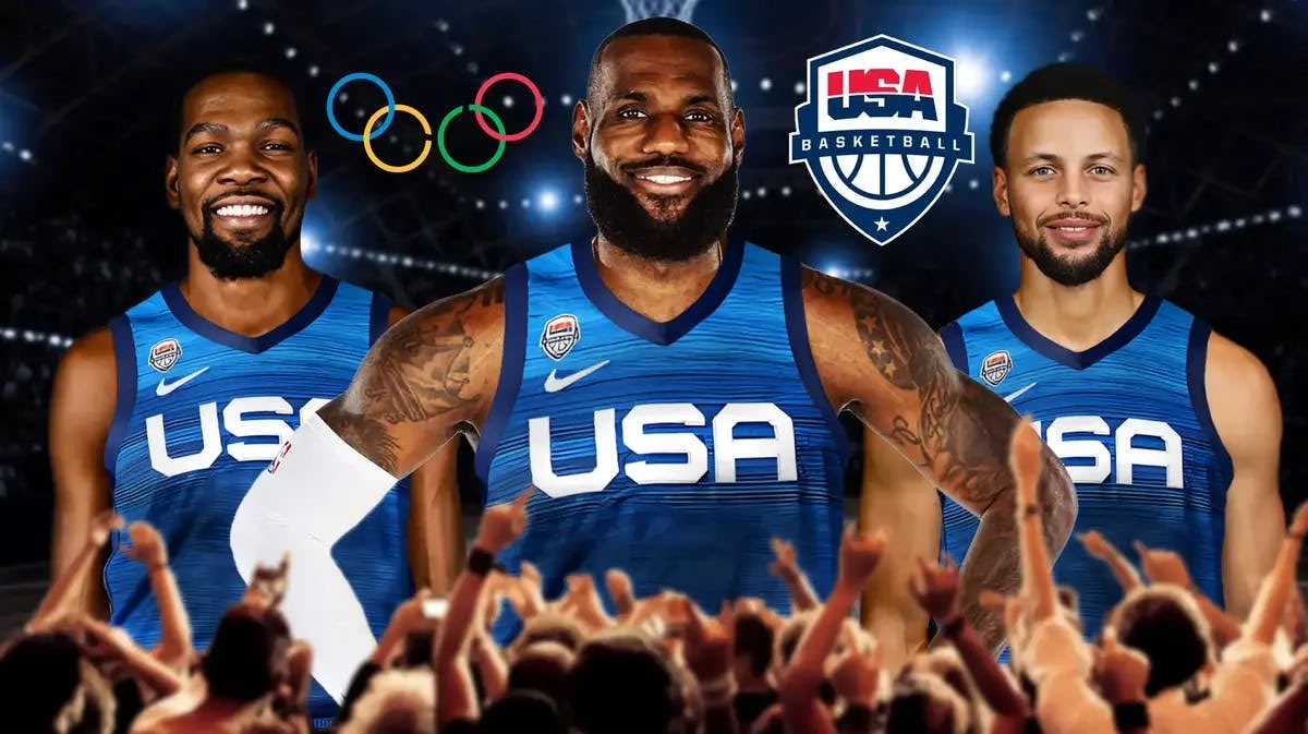 gsole14's tweet photo. Los 12 de USA 🇺🇸 en París 2024

Curry / Holiday / Haliburton
Booker / Edwards
LeBron / Kawhi 
Durant / Tatum 
Embiid / Davis / Adebayo

😱 MAMITA 😱 https://t.co/8x8GfA9yHx