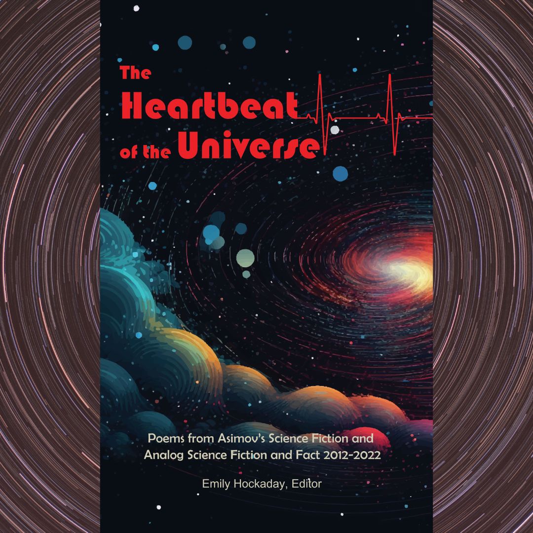 Reviews are in for THE HEARTBEAT OF THE UNIVERSE, our latest poetry anthology with Asimov's/Analog magazine 'This book has it all! I found myself highlighting so many lines that I'll come back to when I need to put myself in touch with the universe.' magazine.interstellarflightpress.com/introducing-th…