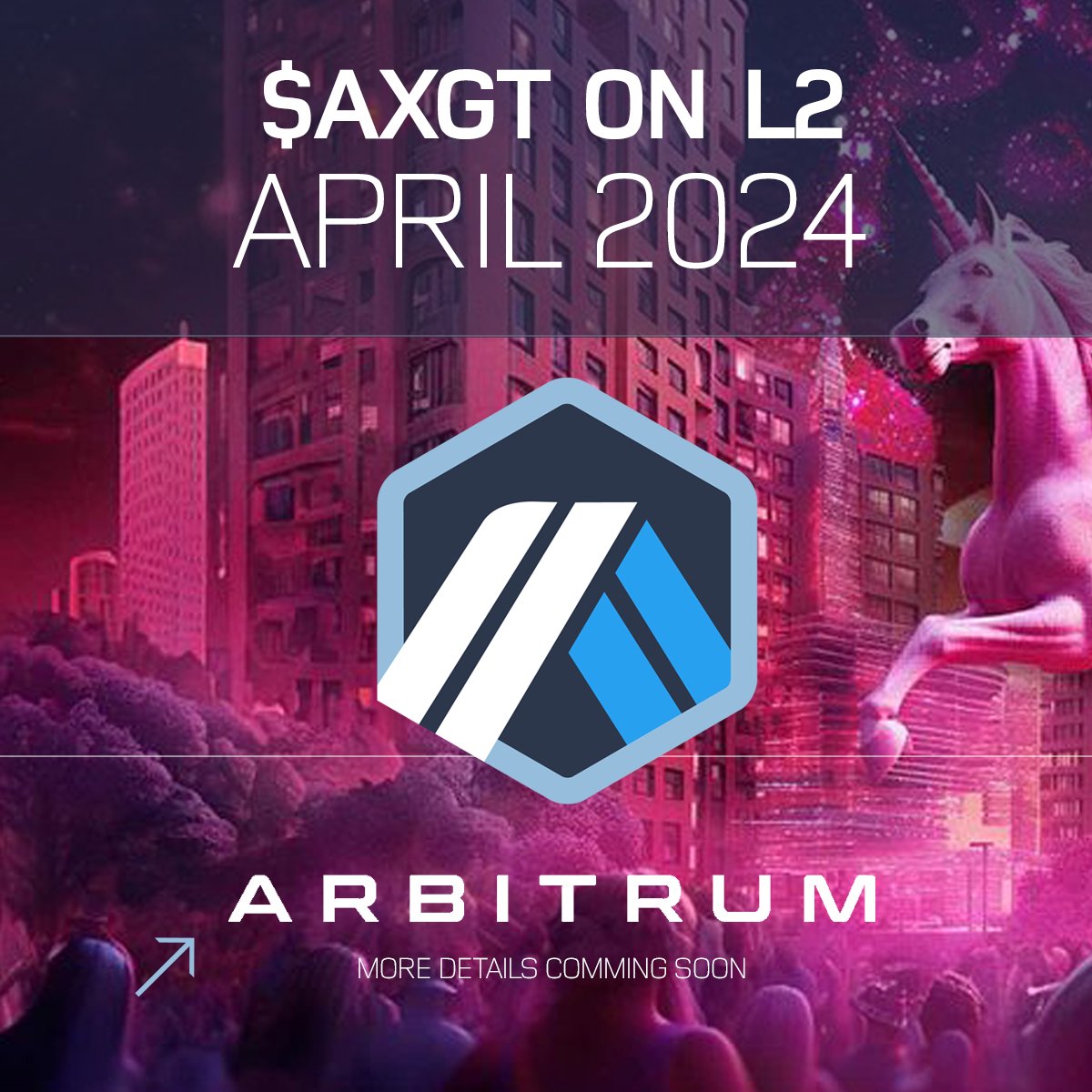 AxonDAO's tweet photo. Understanding the challenges posed by L1 fees, we're embarking on the initial phase of action 

for all Axonians, both current and future. 

Today, we're thrilled to announce that ...

#Arbitrum #L2 $AXGT #ARB #Ethereum #scaling