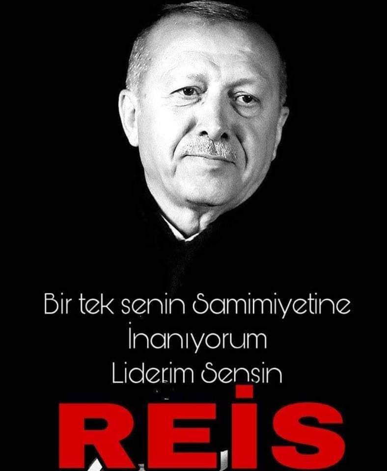 @RTErdogan 
#DevletiminYanındayım 
Love you Erdoğan Gururumuzsun.
#Turkey