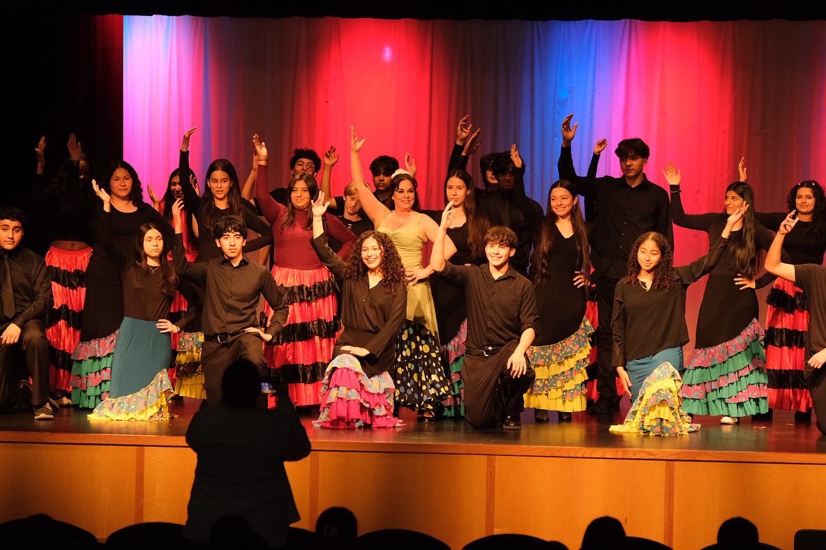 Views from today’s Spanish Day presentation. Bishop Dunne students were treated to a showcase of Spanish art and culture including Flamenco dance and music! #falconpride #bishopdunne #spanishday