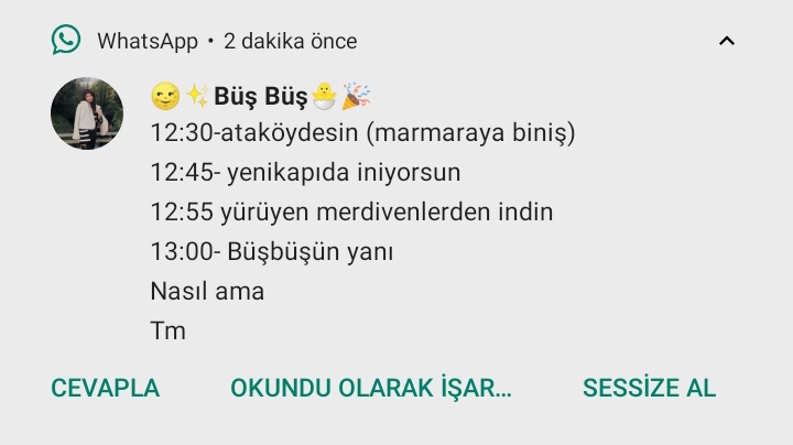 Biri ona gerçeği söylesin ( geç kalıcam )