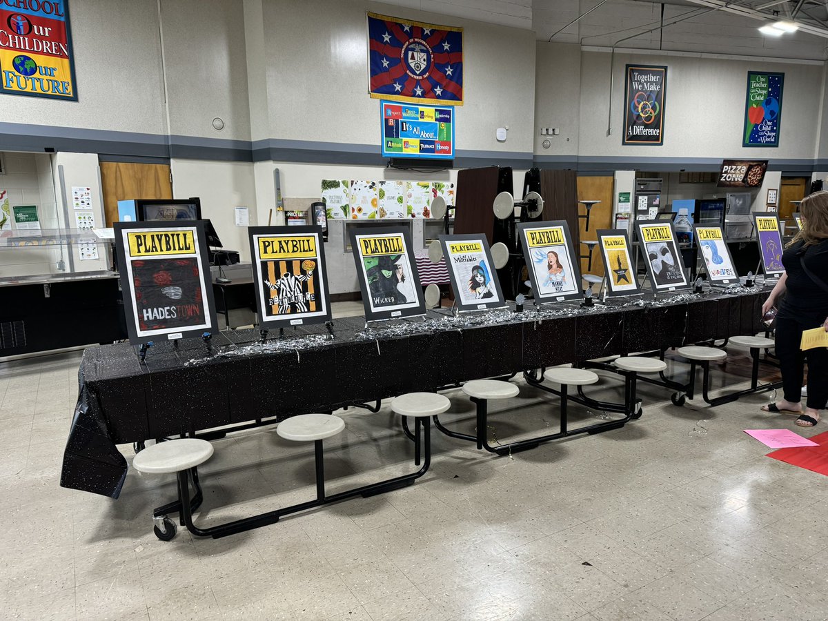 We are MS G&T Music concert ready! Thank you Ms. La and music students for all your hard work. Thank you Ms. Tobia and art students for the beautiful playbill decor.