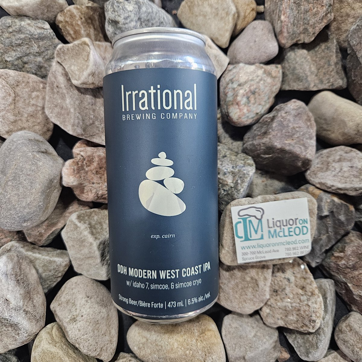 Cairn from Irrational Brewing is their latest experimental DDH Modern West Coast IPA. Get it before it is gone!

#irrationalbrewing #sprucegrove #stonyplain #liquoronmcleod