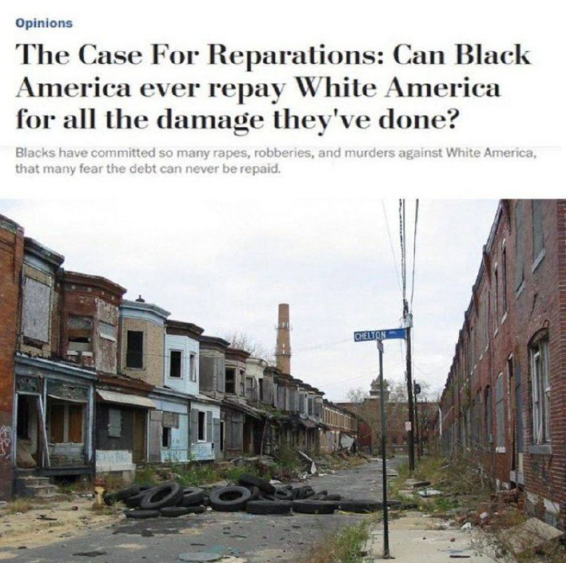 The case for reparation: Can Black America ever repay White Americans for all the damage they have done? Don't you think it's time? theconversation.com/the-case-for-a…