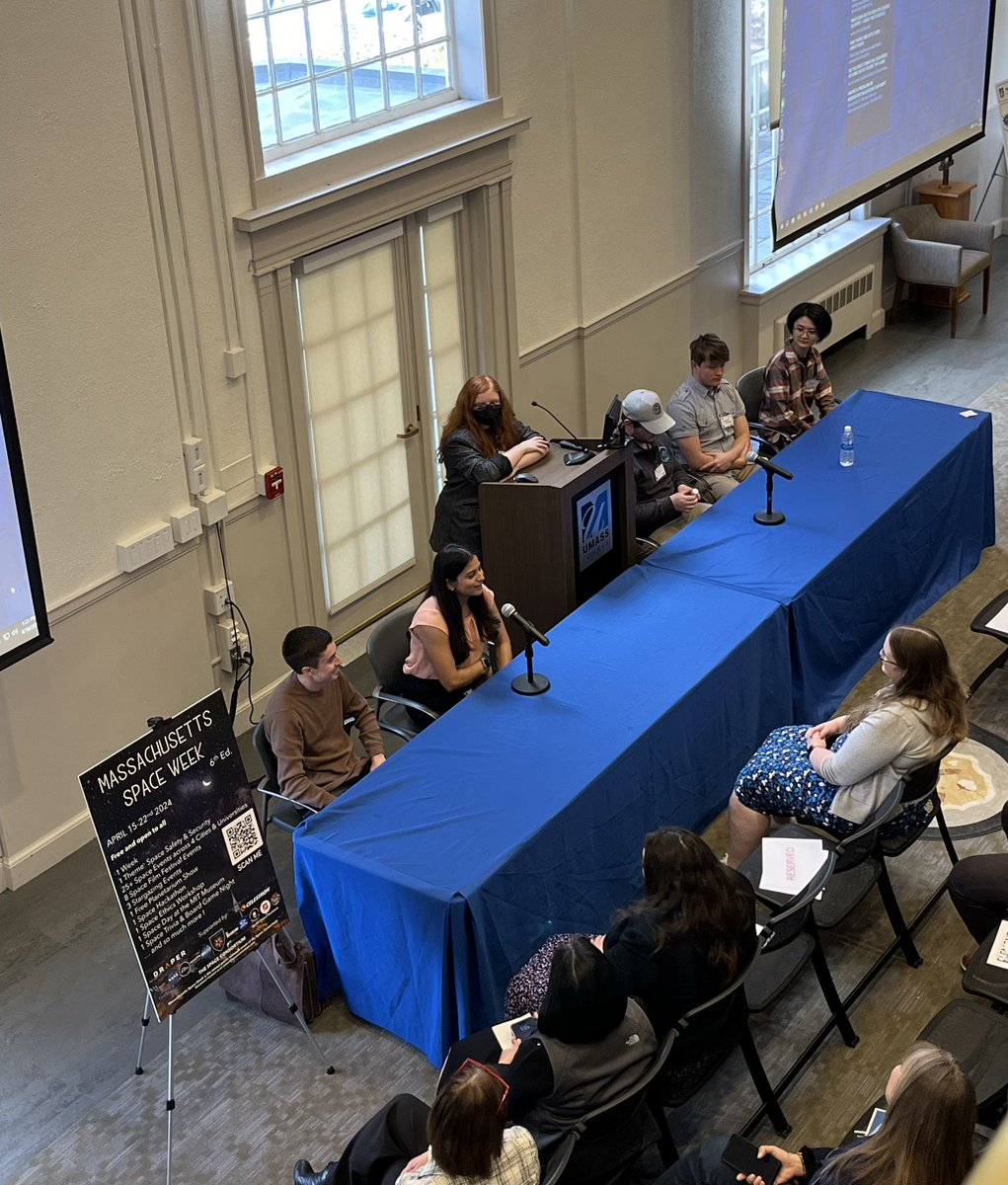 UMLResearch's tweet photo. We loved kicking off #MASpaceWeek here at UMass Lowell today! Thank you to our many partners and friends who joined us on campus to celebrate all the #space-related activities happening across the state this week. 🪐🛰️🚀 https://t.co/m4KXcgAymu