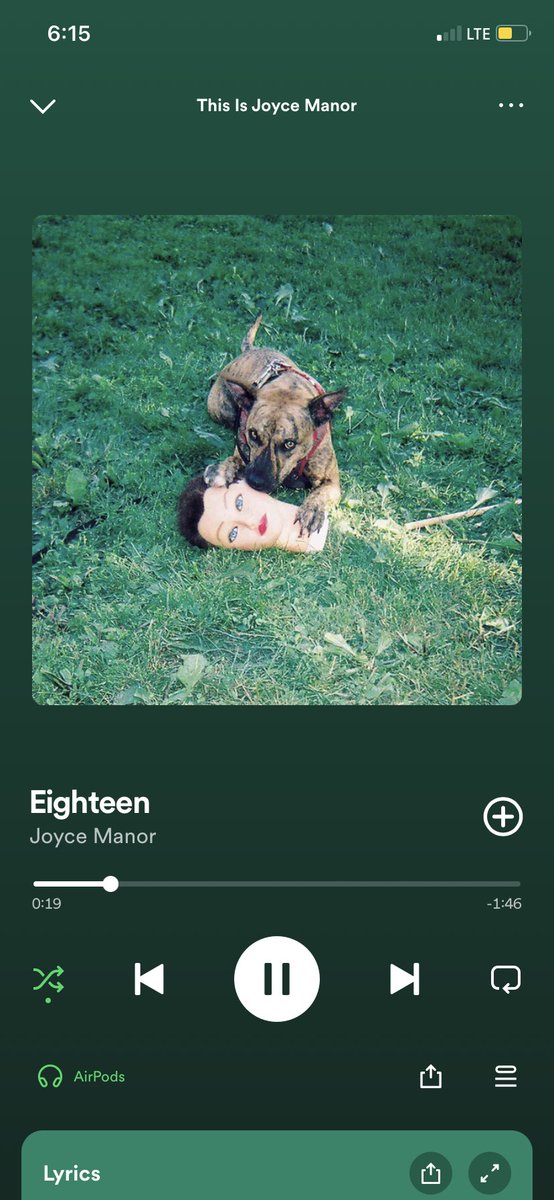 being eighteen when this song came out changed the trajectory of my life i think