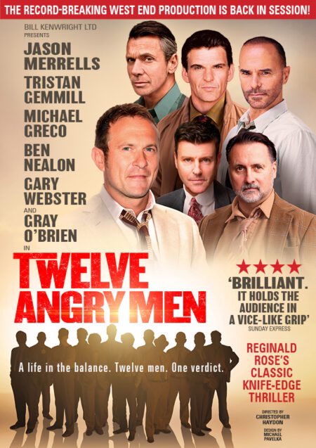 Can heartily recommend the adaptation of #12AngryMen in @BGETheatre. Standing ovation for a very powerful portrayal by the cast but it’s a very short run.