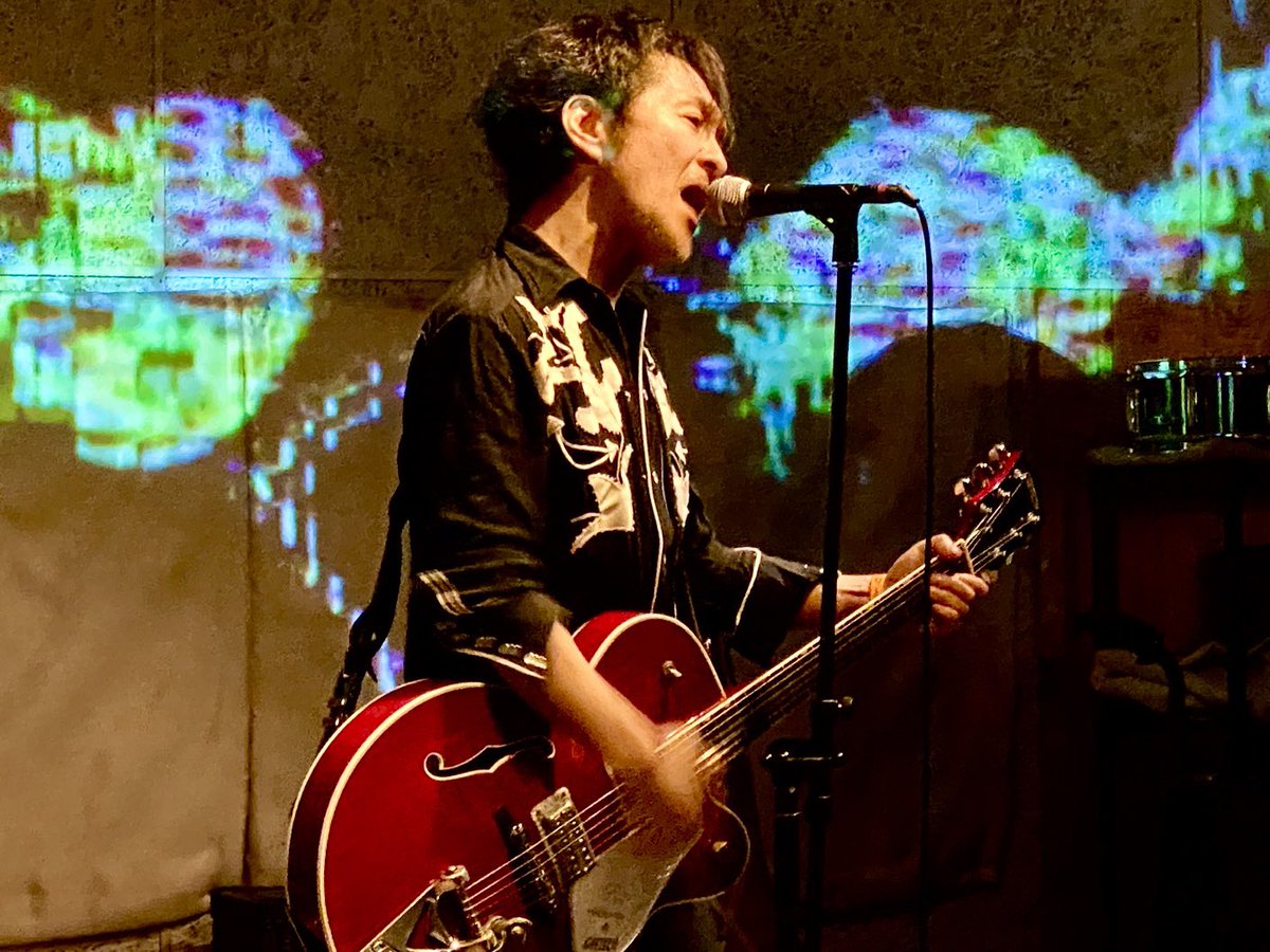 the69_official's tweet photo. THANKS FOR COMING!!! 

4月14日(sun)
大宮ヒソミネ

-the69 setlist-
１.星に願いを
２.ポンパドール
３.ネバーランド
４.LOVE SICK BLUE
５.ROCK AND ROLL
６.おしゃれキャット
７.サヨナラベイベー

#thanksforcoming 
#来てくれてありがとう
#the69
#渡辺伸一solo 
#thecandystrips
#大宮ヒソミネ https://t.co/j2ty9ajZPq