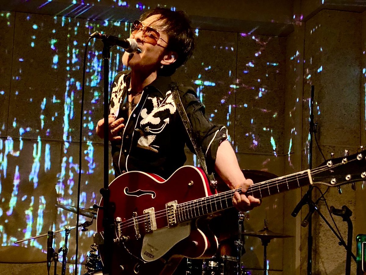 the69_official's tweet photo. THANKS FOR COMING!!! 

4月14日(sun)
大宮ヒソミネ

-the69 setlist-
１.星に願いを
２.ポンパドール
３.ネバーランド
４.LOVE SICK BLUE
５.ROCK AND ROLL
６.おしゃれキャット
７.サヨナラベイベー

#thanksforcoming 
#来てくれてありがとう
#the69
#渡辺伸一solo 
#thecandystrips
#大宮ヒソミネ https://t.co/j2ty9ajZPq