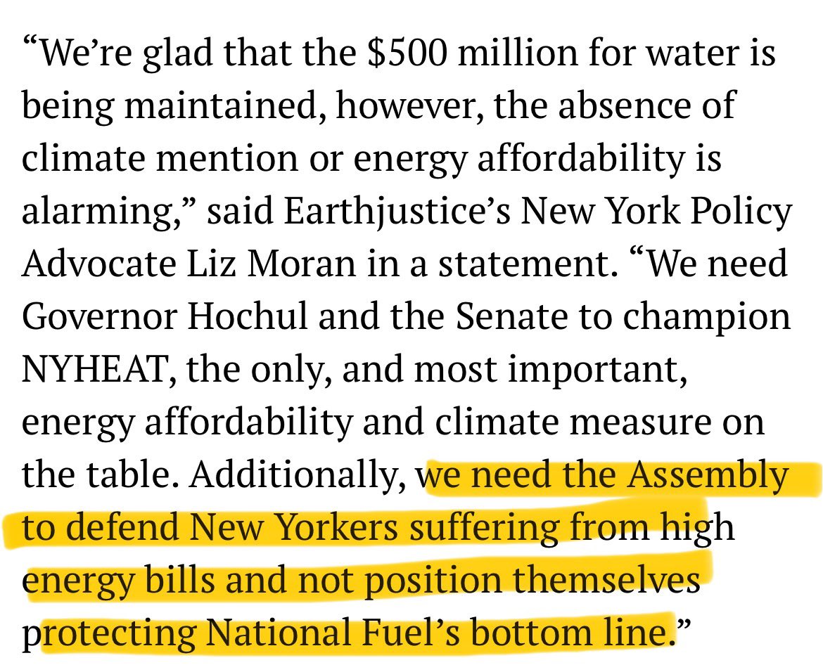 Are @GovKathyHochul @CarlHeastie going to ignore the worsening climate and energy affordability crisis in the budget? After the hottest year on record? Story f/@CityAndStateNY: cityandstateny.com/policy/2024/04…