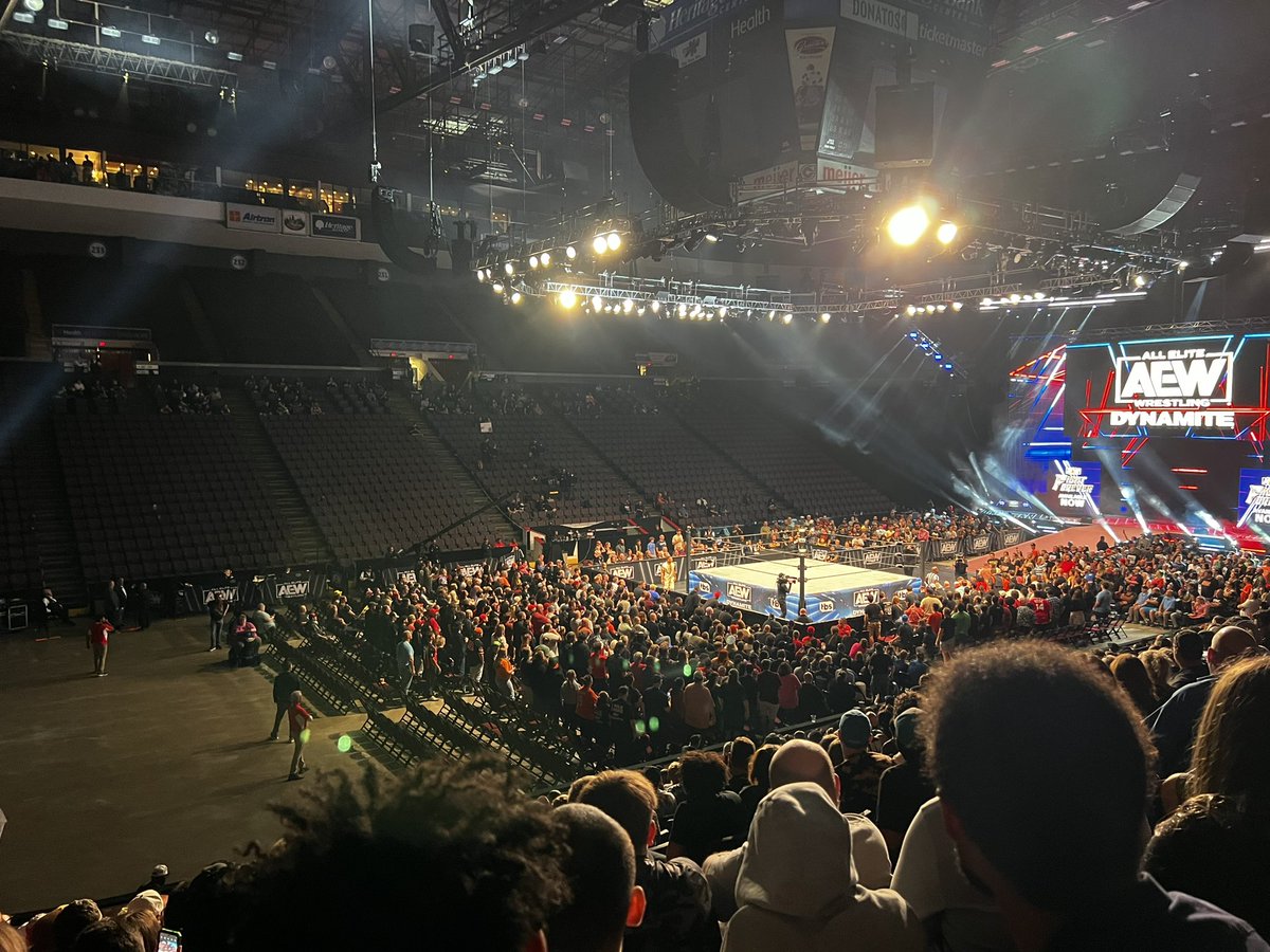 If you thought WWE's 18-week SOLD OUT attendance streak was great, just hold on because AEW's attendance streak says OTHERWISE.

It's been 79 weeks (1 year and 6 months) since AEW had a SOLD OUT weekly television show. 💀