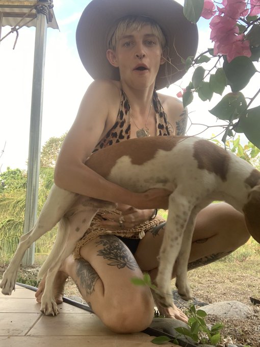 I swear we were taking immaculate photos, just a tomboy milkmaid and their Pinto bean street rat jungle