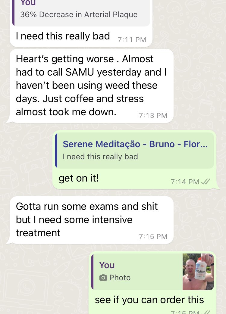 Same friend says his heart problem is getting worse. Conversation about Nattokinase.