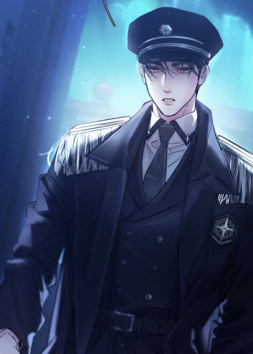dokkaebisan's tweet photo. May sound like a broken record by now, but aside from Colonel Lu firing a gun, him standing against a backdrop of the aurora that matches his eyes makes me weak-kneed in an instant, like?? Hello?? 

Look at him! https://t.co/RWeIU1ImEU