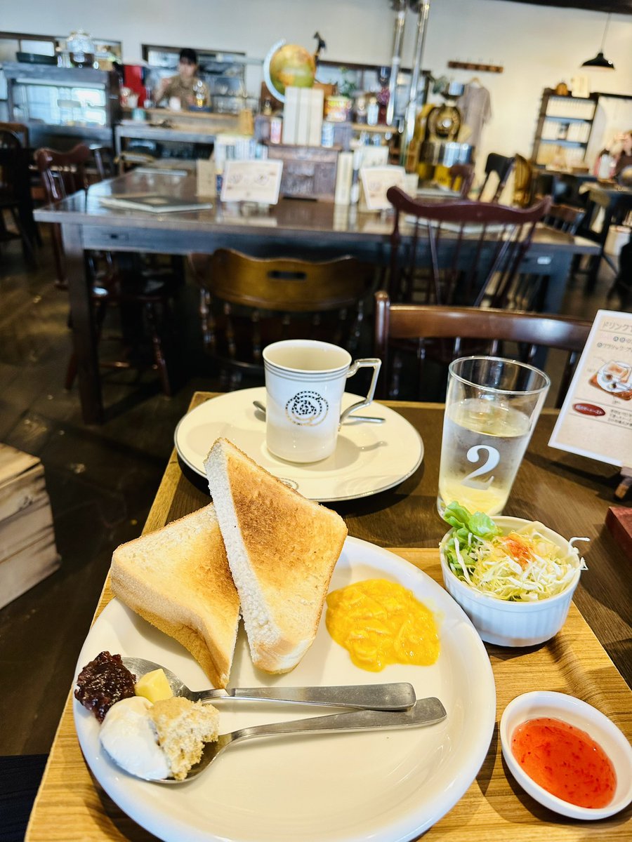 Free morning #toast set with the purchase of a drink!🥰

Details on this hip #kissaten in #Akita: foodsaketokyo.com/2024/04/16/aka…

#foodsaketokyo #foodsaketohoku