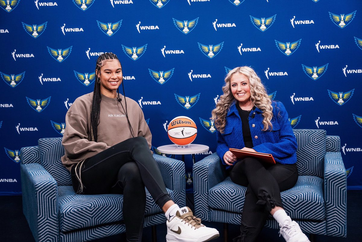 Got the chance to sit down with @satou_sabally ahead of the 2024 @WNBA season! What a remarkable past year it was for Sa: MIP, 1st Team All-WNBA, All-Star & helped lead Germany to the Olympics for the first time ever. This is just the beginning. Interview coming 🔜