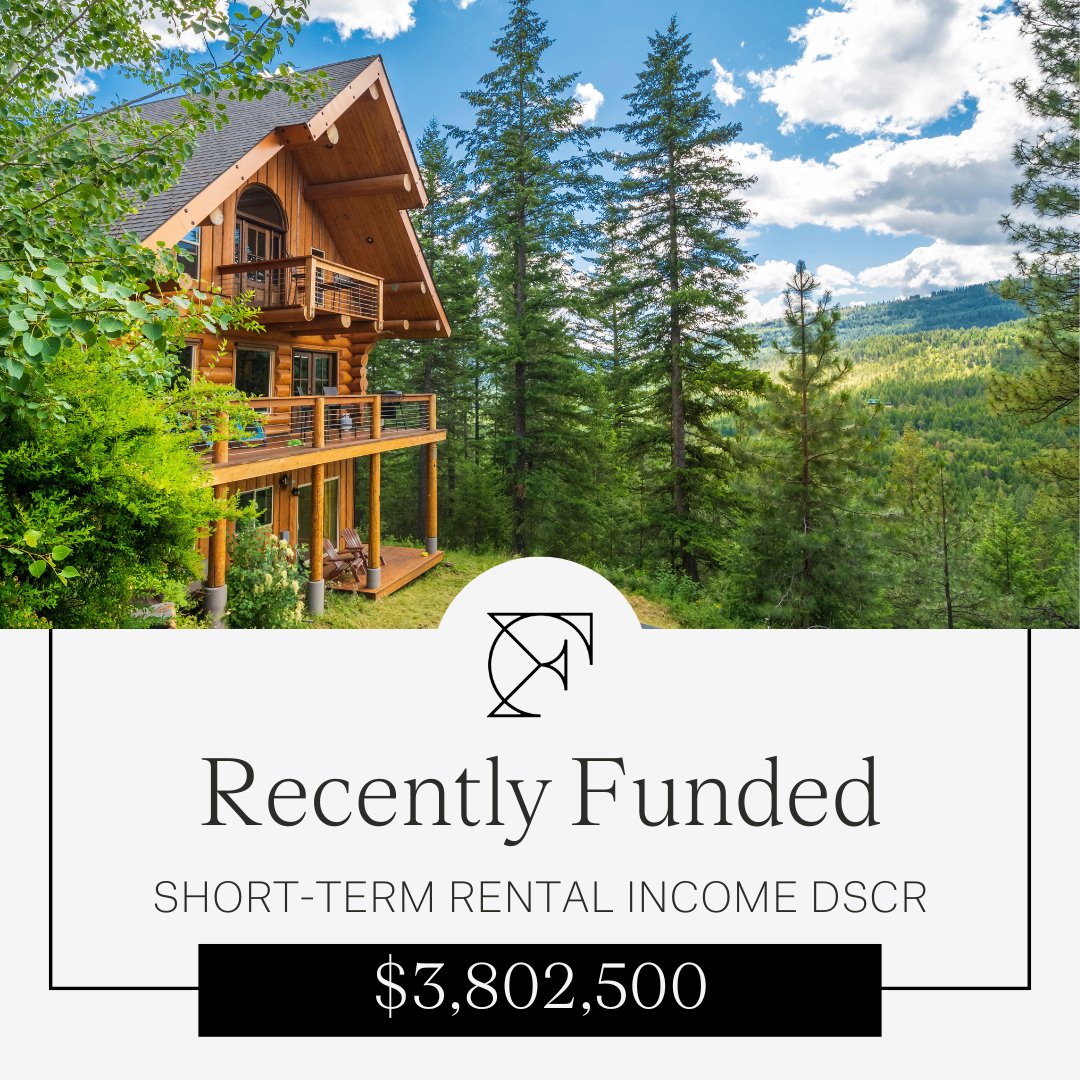 This borrower built a brand-new investment property. We qualified them for a refi based on short-term rental income and used the I/O payments to calculate the DSCR. The borrower was able to pay off the construction loan and  move to a 30-yr loan to start generating income.