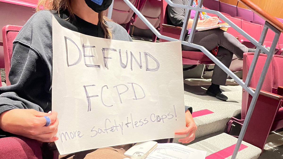 Defund FCPD. More safety, less cops! #defundnovapd #defundnovapolice