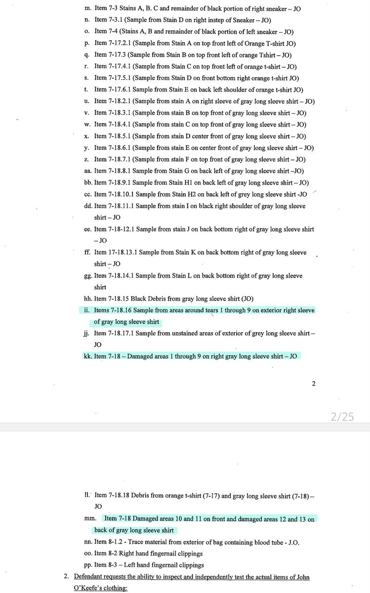 Teri Kun from UC Davis is on both witness lists. What do you think the chances are the defense sent their own samples?