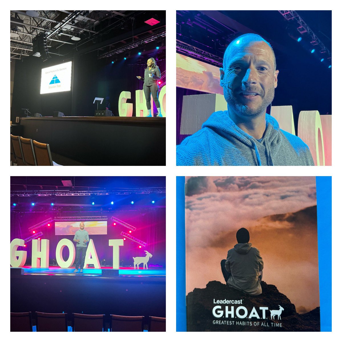 Day before walk-through for our @Leadercast 2024 flagship event G.H.O.A.T (Greatest Habits of All Time). Excited to hear from some amazing speakers tomorrow here in Dayton!