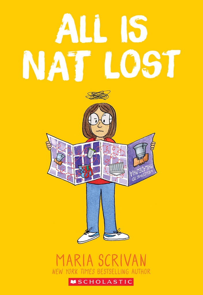 Join Nat and her friends on a class trip to Philadelphia, which turns out to be a bigger adventure than she ever imagined! All is Nat Lost is available now! bit.ly/allisnatlost #newbooks #allisnatlost #natenough #comics #booksbooksbooks #bookrecommendations