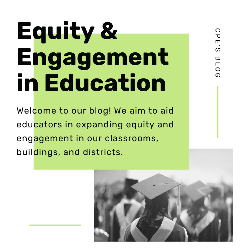 Check out our blog, Equity & Engagement in Education! It's packed full of research, resources, and educator strategies. If you're curious about equitable instructional practices, this blog is for you! theconsortiumforpubliceducation.org/blog/
