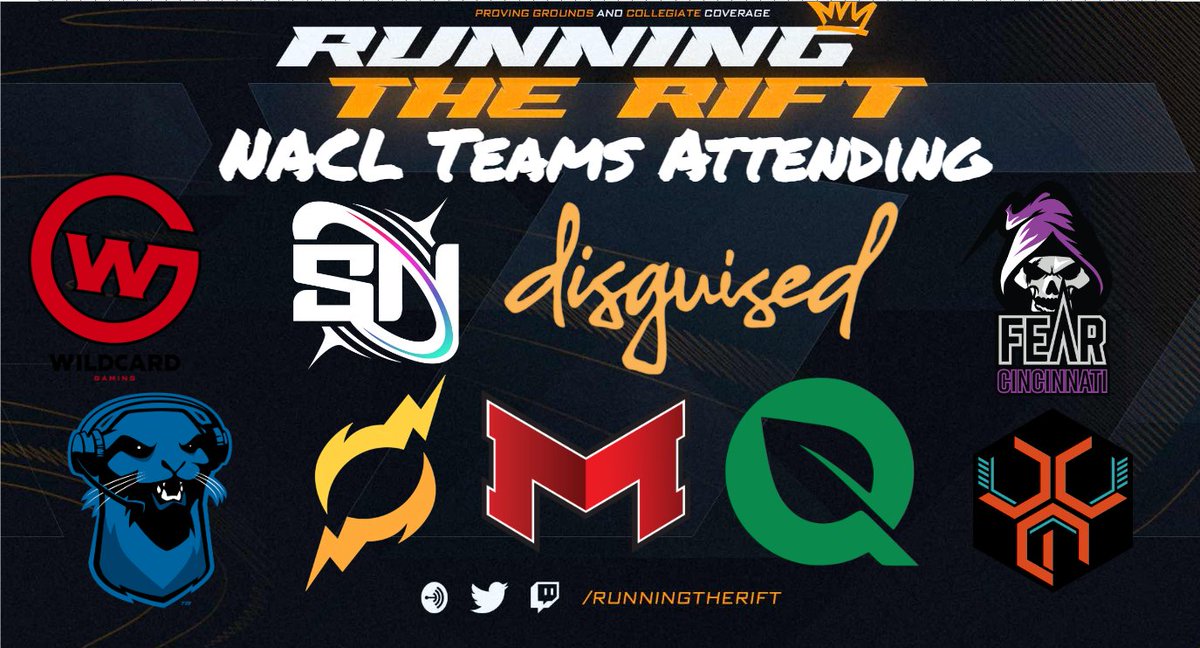 On the second day of the combine as games will begin in approximately 30 minutes. 

We want to thank the 9/10 NACL teams that have sent representatives. 

@esports_aoe 
@BlueOtterLeague 
@CCGEsport 
@CincyFear 
@Disguised 
@FlyQuest 
@MaryvilleGG 
@GG_SUPERNOVA 
@Wildcard_GG