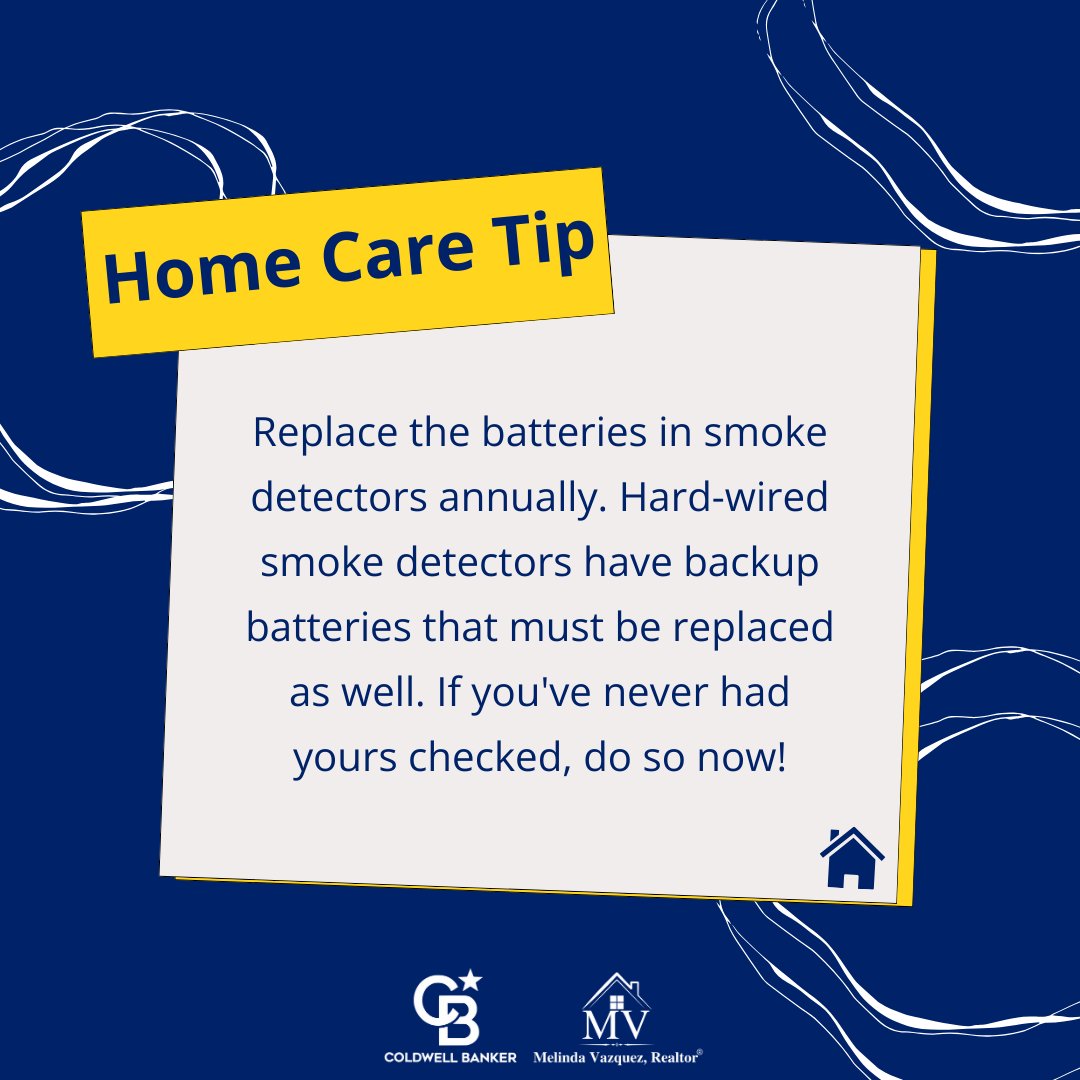 🔥🏠 Safety First: Smoke Detector Reminder! Did you know? It's crucial to replace the batteries in your smoke detectors annually, even in hard-wired models which have backup batteries. This simple step can save lives, ensuring your detectors are always ready in an emergency.🔋🚒