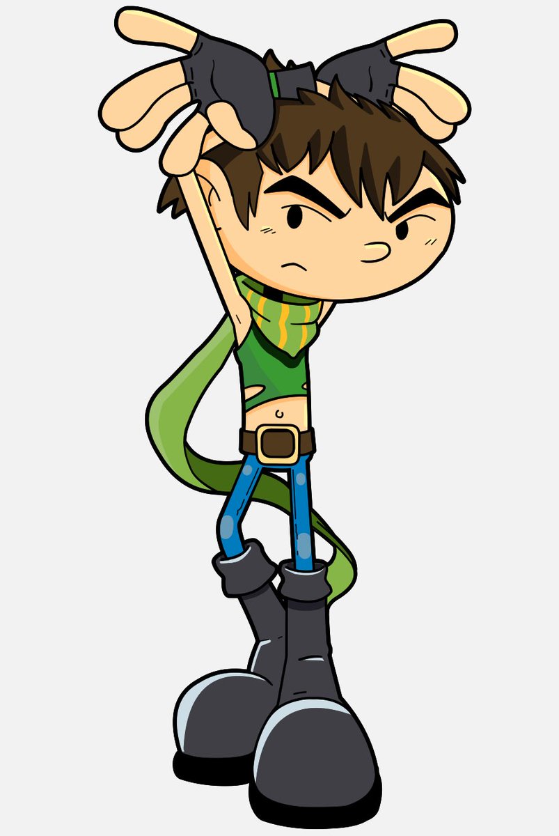 PuppetPina's tweet image. Joseph Joestar from JoJo's Bizarre Adventure, in Codename: Kids Next Door style, commission for @TotodileGod