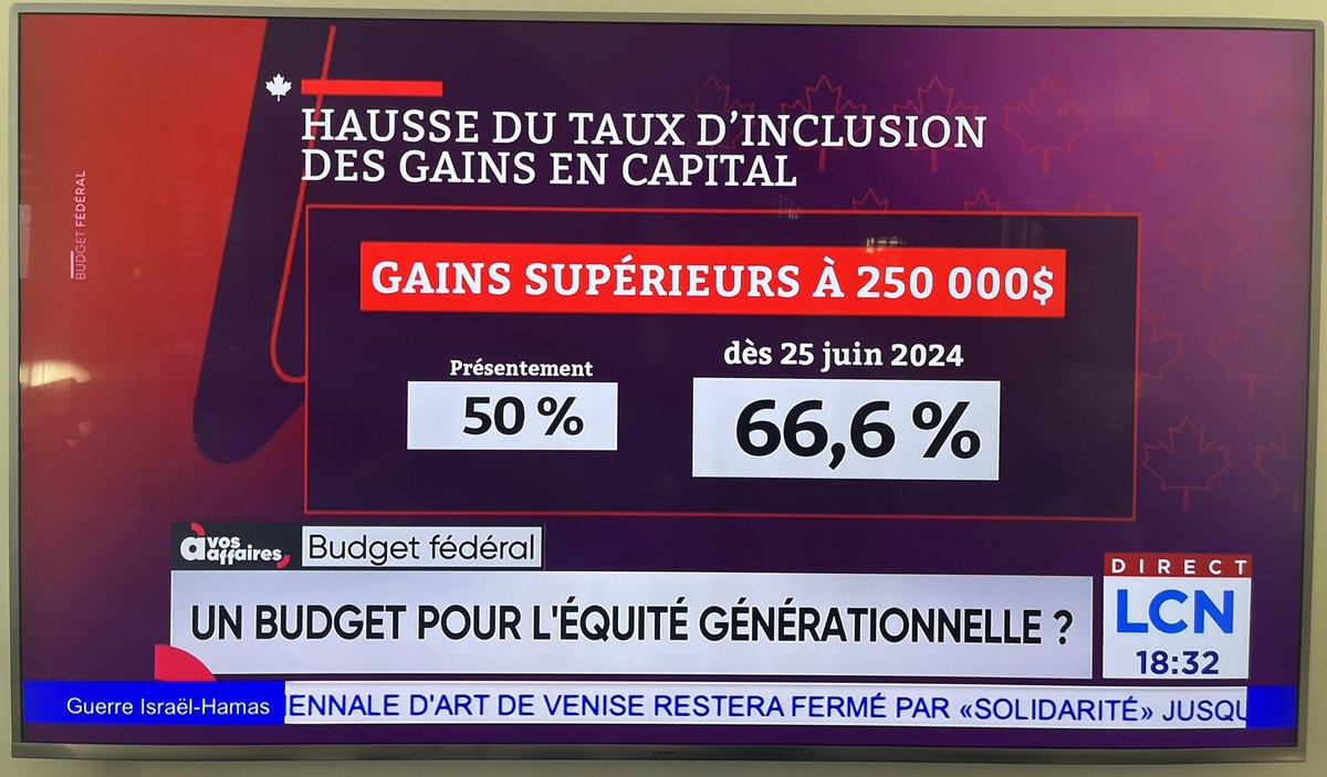 FUCKING COMMUNISM IN CANADA. 50% to 66.6% on 250K capital gains. Meanwhile the POS head of government hides his money on private islands where he vacations at our cost. #Budget2024 #cdnpoli 
#TrudeauBrokeCanada #TrudeauMustGo