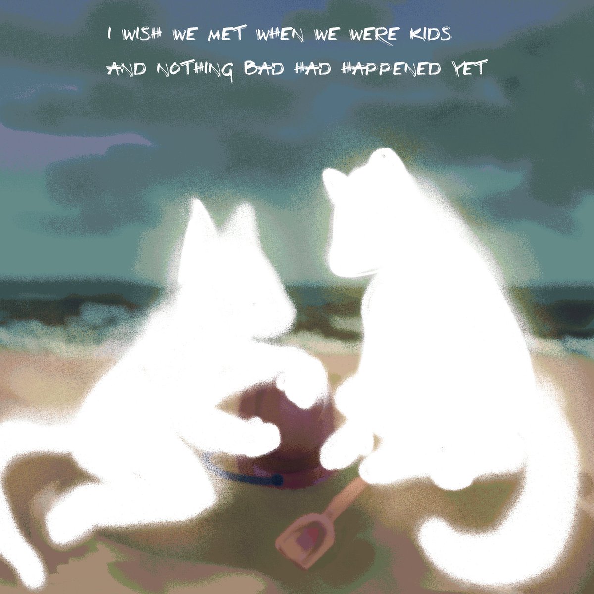 I sometimes think of those friends I made at the beach and never saw again