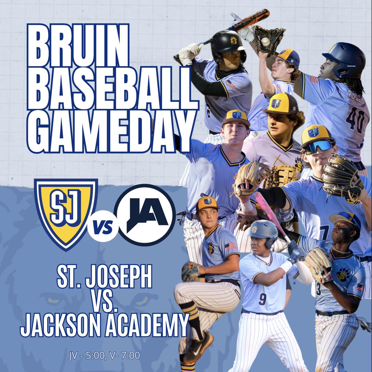 🐻⚾️🐻Senior Night🐻⚾️🐻⚾️<a href="/STJOEBRUINS/">St. Joe Athletics</a> <a href="/StJoeMadison/">St. Joseph Madison</a>