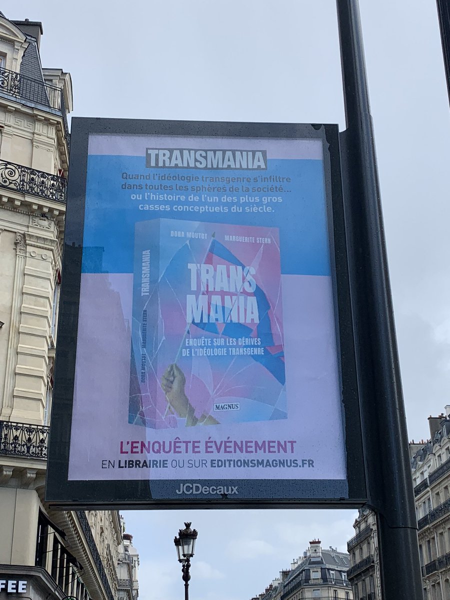 so happy to see this in Paris today 🙌🏻@doramoutot #transmania #LGBwithouttheTQ #terf