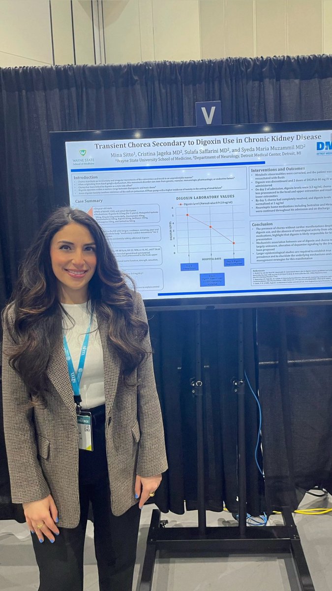 MinaSitto's tweet photo. Had so much fun at #SHMConverge24 representing @DetroitNeurons and learning about ways to improve the quality and management of patient care. Grateful to connect with so many inspiring individuals! https://t.co/X205LSpqlA