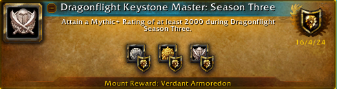 ShimCraftTTV's tweet photo. Late to the season but managed with a week to spare. Thanks to everyone who helped :P
#worldofwarcraft #wow #dragonflight #ksm #keystone #season3 #finishedit https://t.co/c3g3Ykq9eU