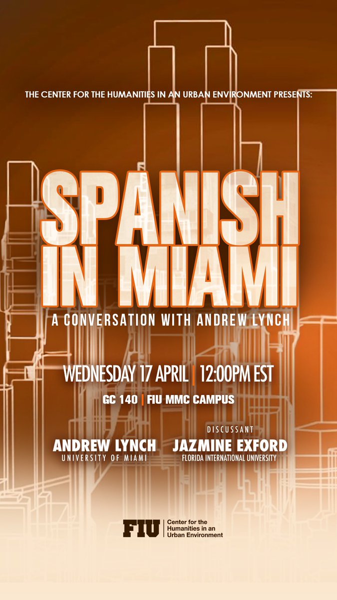 Tomorrow at <a href="/FIU/">FIU</a> <a href="/FIUCASE/">FIU College of Arts, Sciences & Education</a>