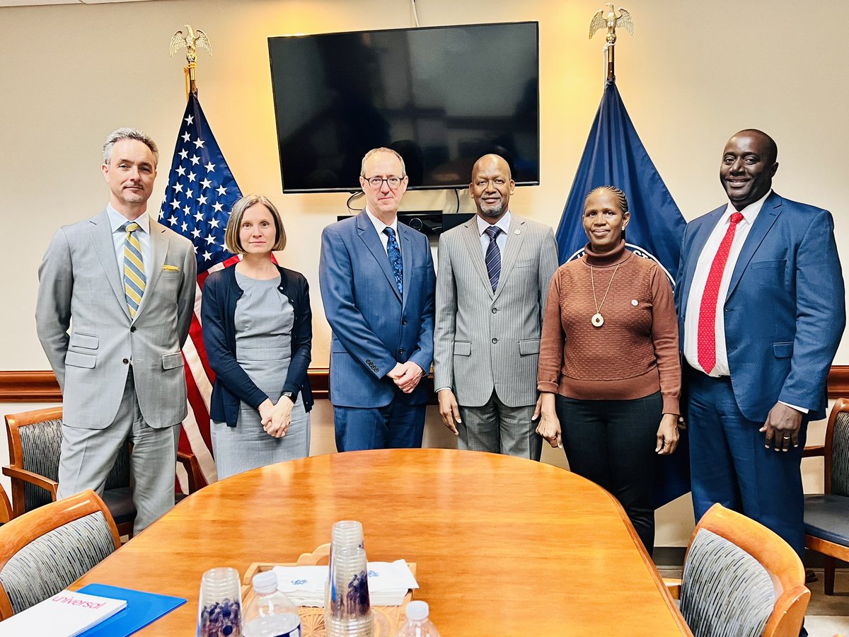 Just concluded a very fruitful meeting at the US Department of State. We discussed how SADC and USA can strengthen cooperation to tackle contemporary challenges of armed conflict, climate change & food insecurity while driving forward industrialisation, trade and economic growth