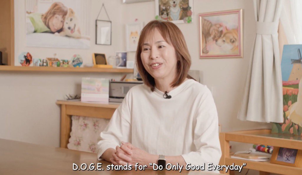 D.O.G.E stands for “Do Only Good Everyday”