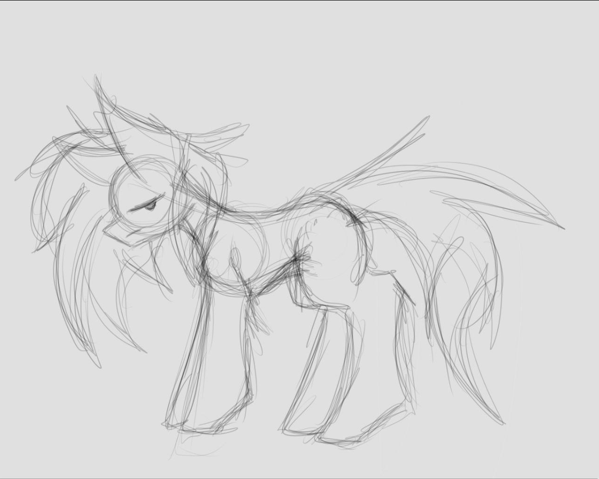 Another horsey, why not. -doodle doodle-