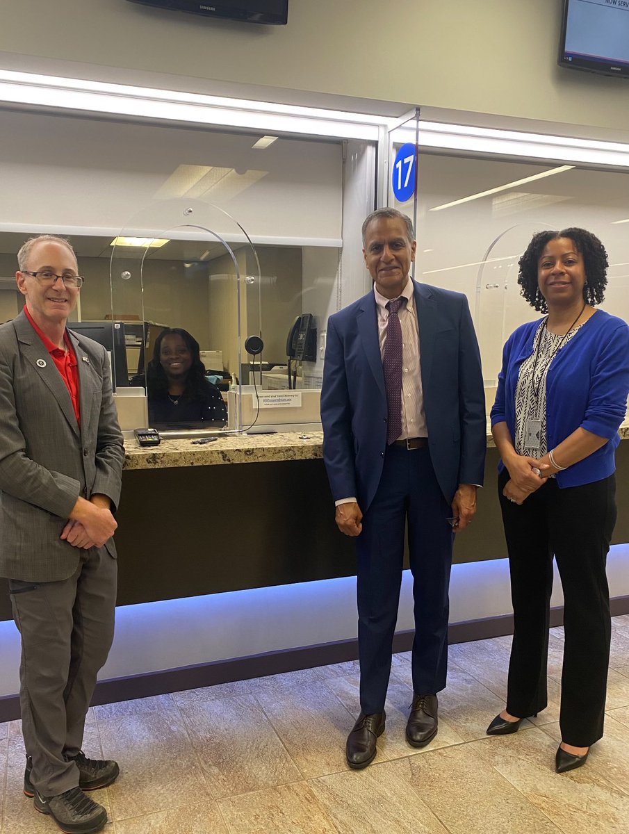 Pleased to visit the great team at the Washington Passport Agency today. Don’t forget to check your passport’s expiration date and validity for your travel destinations. Congrats to all first-time applicants: some 48% of Americans now have a passport (an all-time record)!