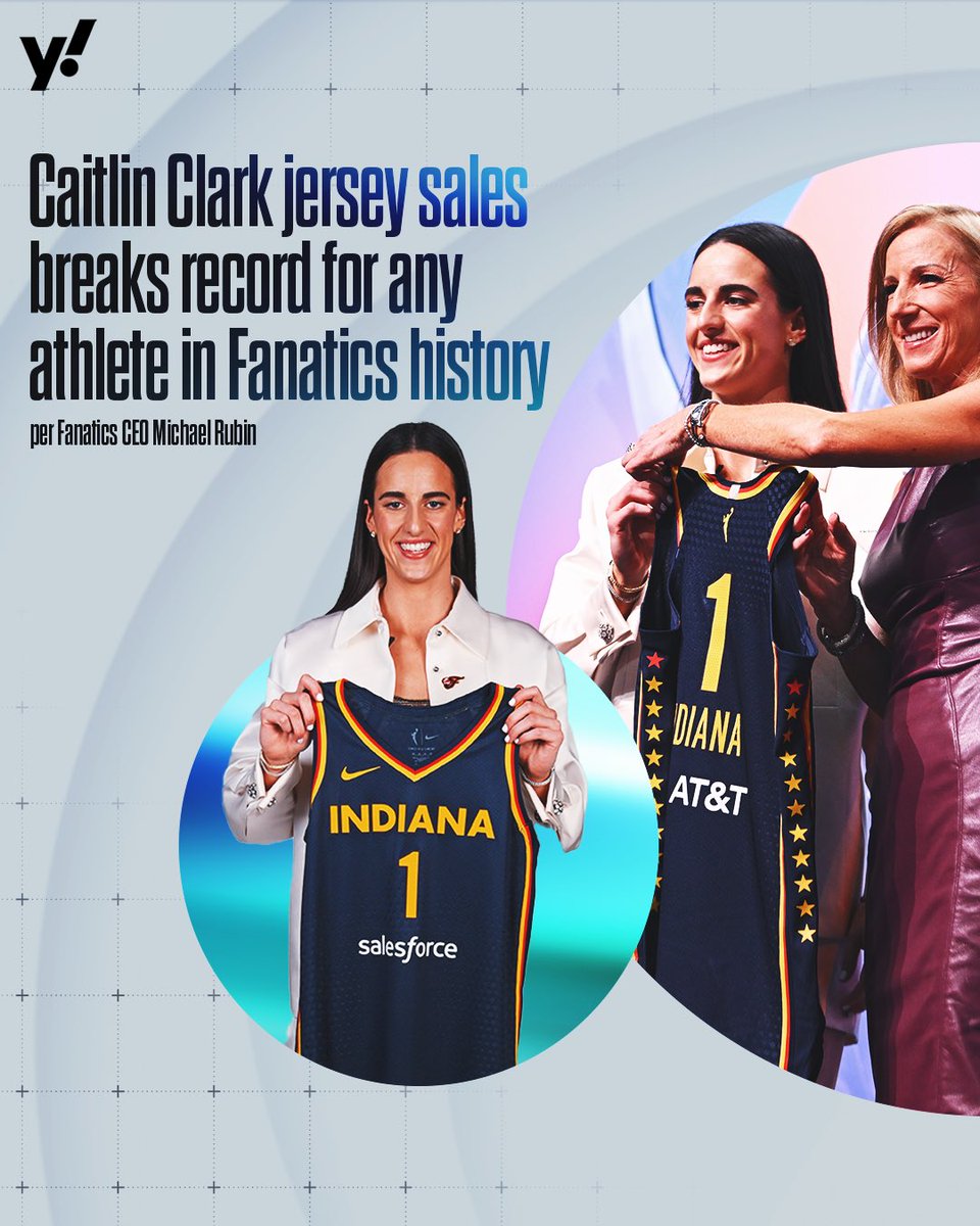 Caitlin Clark keeps breaking records 🤯 (h/t @LTWPhilly)