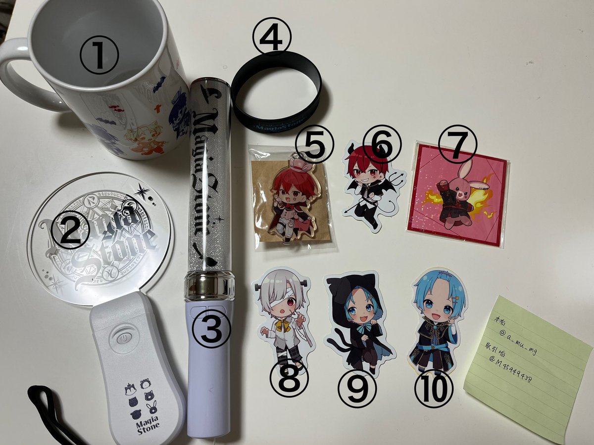 M45949438's tweet photo. 【譲】画像のもの
           ※リプ欄にもあり
【求】PayPay
           ※ALTを参考

おひとつからでも大歓迎です✨
気軽にお声かけしてください✊🏻

#まぎすとグッズ買取
#まぎすとグッズ交換 https://t.co/DecwyeRUq5
