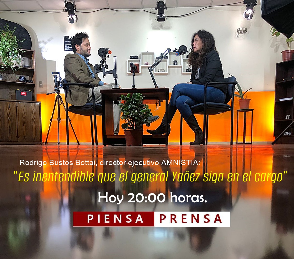 'Es inentendible que el general Yañez siga en el cargo mientras está siendo IMPUTADO por graves violaciones a los DDHH, cuando ha hecho de todo, para eludir la acción de la Justicia': Rodrigo Bustos Bottai (@Rodrigo_BustosB), director ejecutivo de AMNISTIA INTERNACIONAL. Esta…