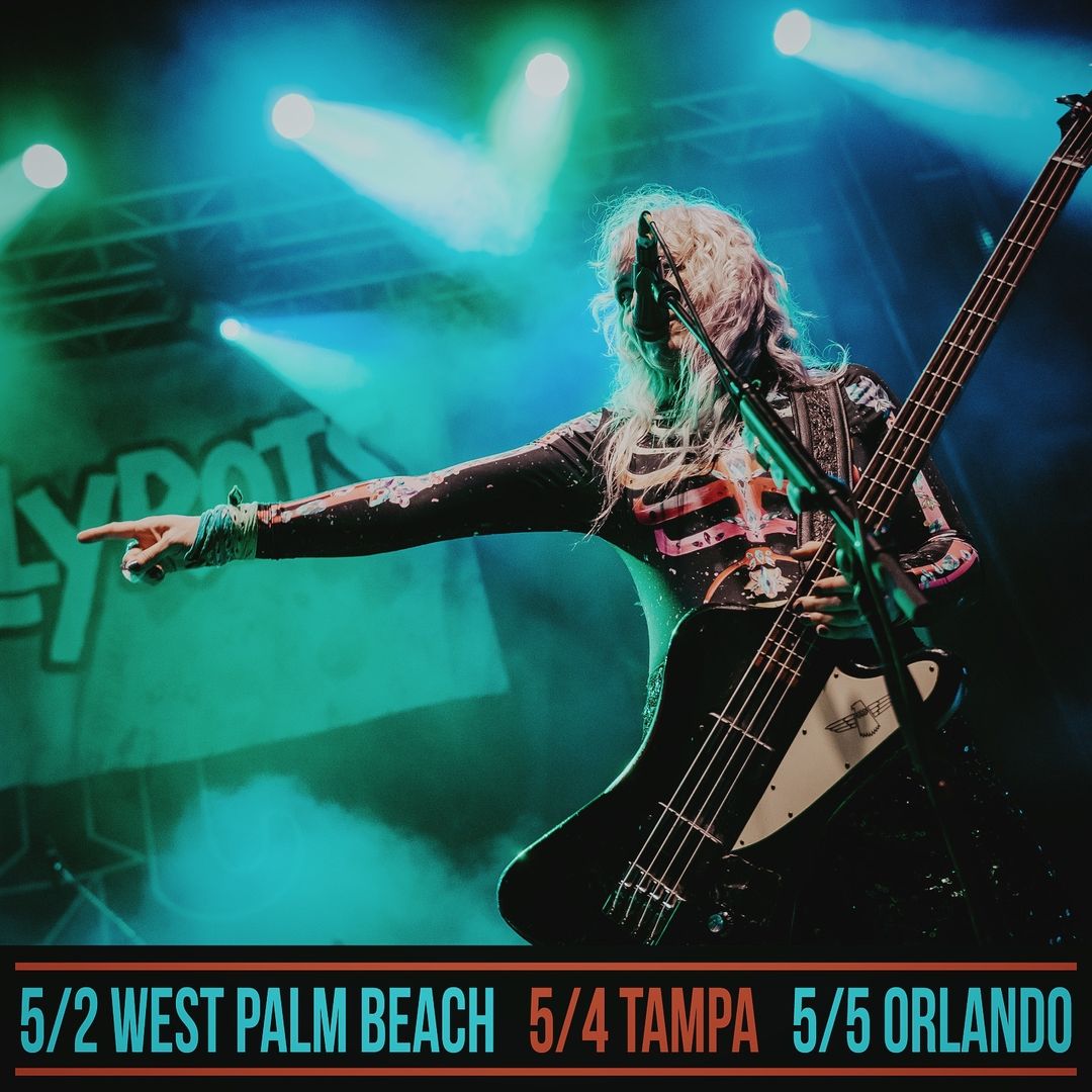 Florida with @TheDollyrots next month is going to Wicked Cool! 😎😎 Tickets on sale now: dollyrots.com/tour