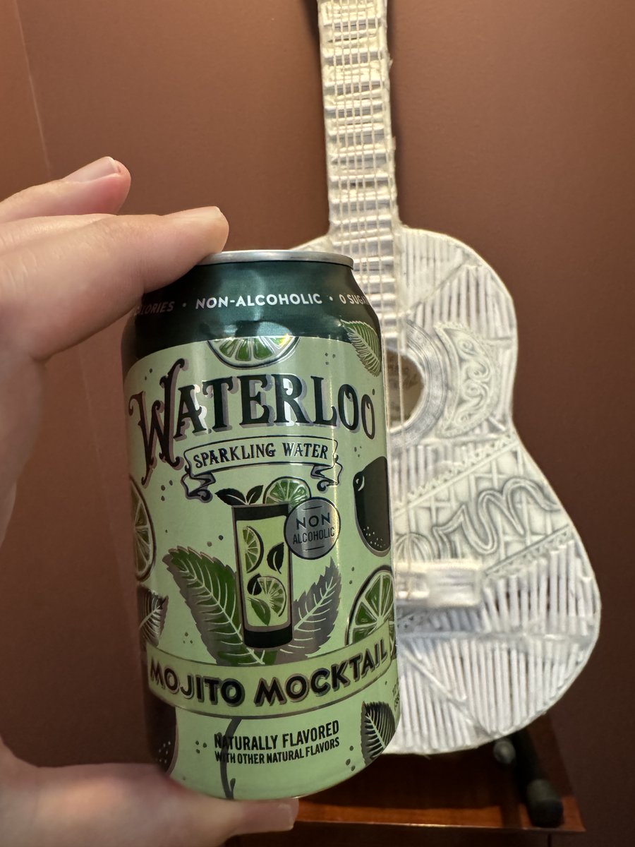 Thanks to our friends at @DoYouWaterloo for hydrating our @776foundation #ClimateFellows at this year's summit in Austin. This is my favorite new flavor. This is not my guitar.