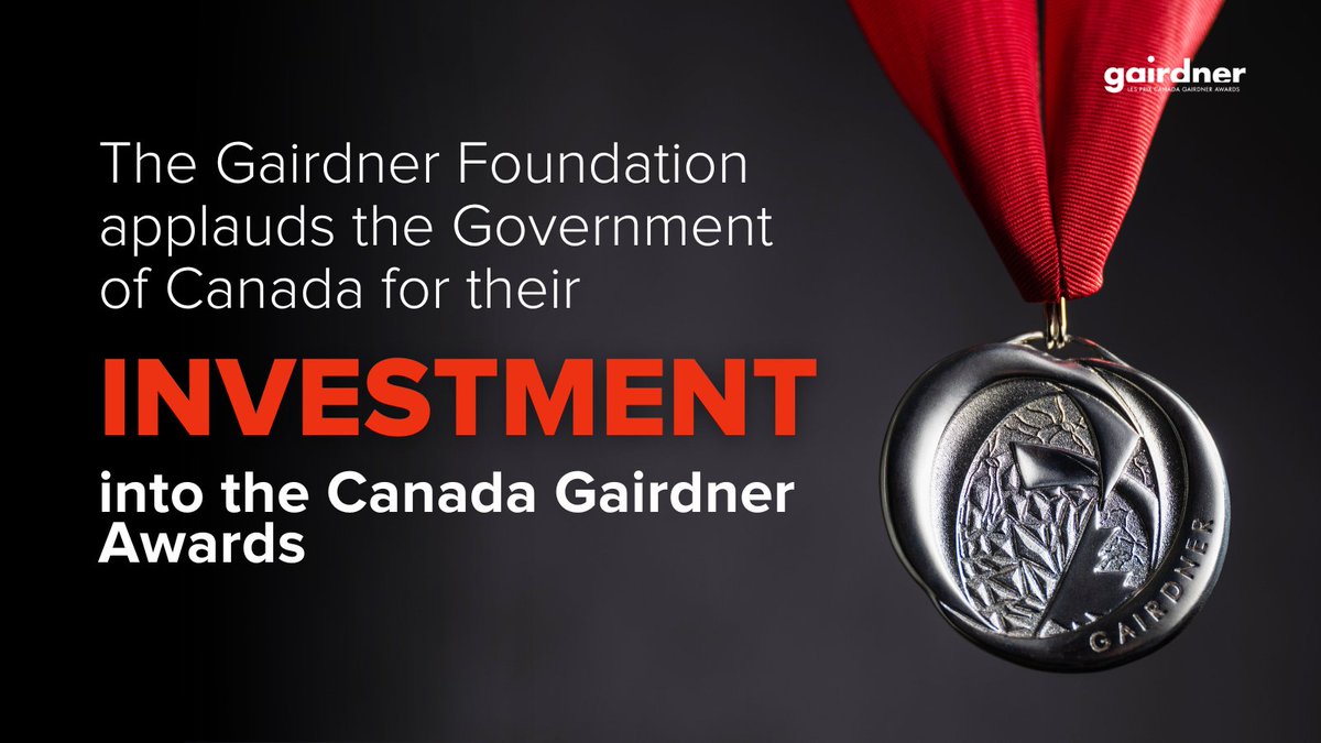The Gairdner Foundation applauds the Government of Canada for its ongoing investments in research and innovation in Canada and the new funds to support and retain the next generation of scientific talent in our country.  👏👏 Please read our full statement here:…