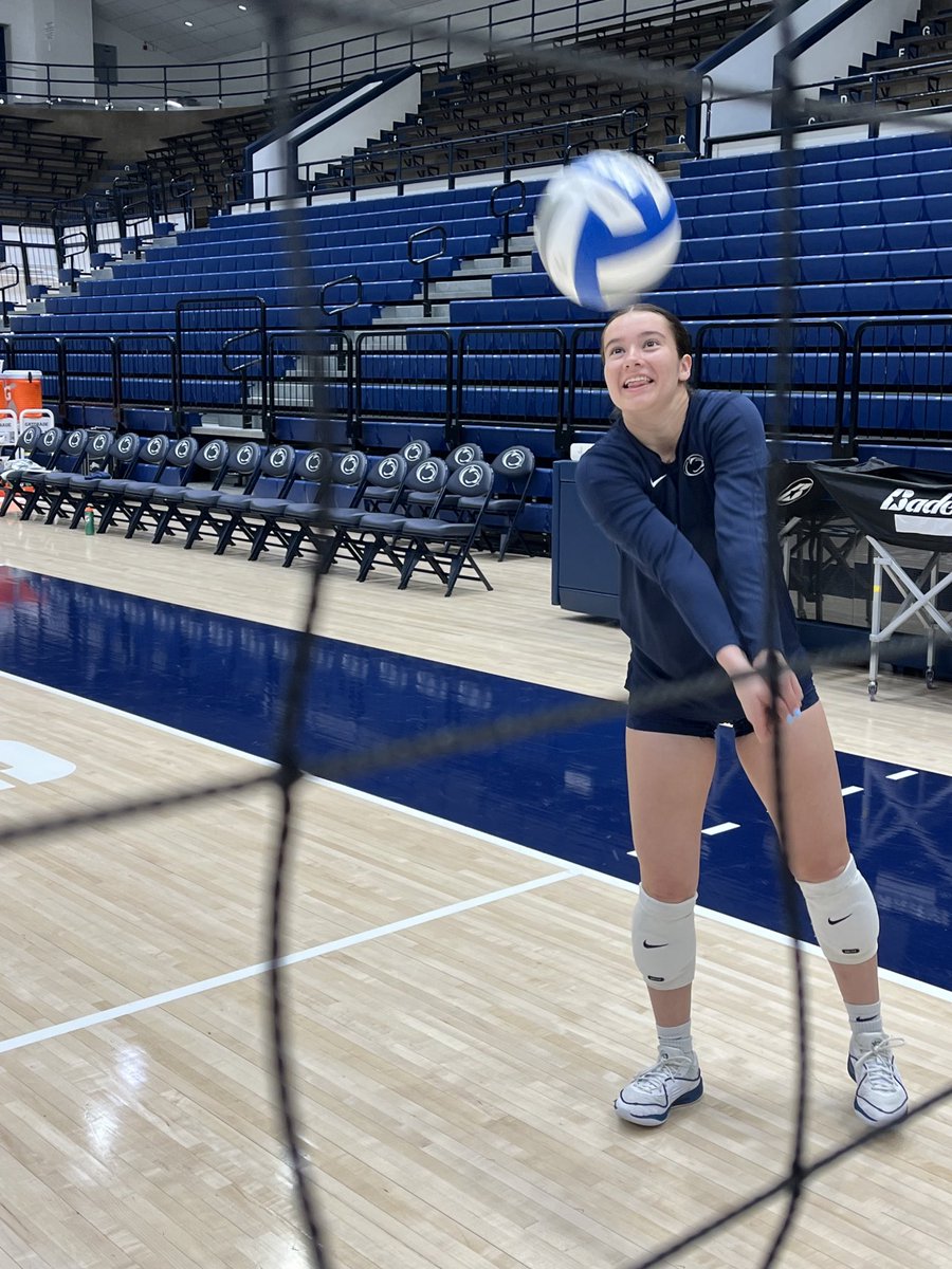 Another day to get better at Rec Hall 🏐 See you there Friday for our match against Pitt! #WeAre