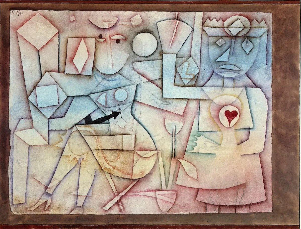 Paul Klee: 'An Old Love Song,' 1924